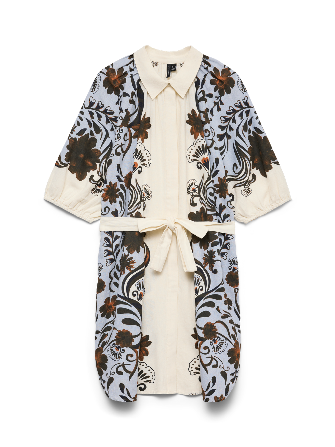 VMAVA PRINTED SHIRT DRESS